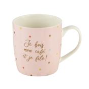 Mug "Je bois mon café et je file" - DLP