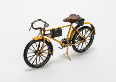 Réplique vélo vintage jaune