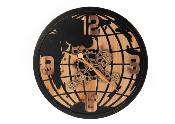 Horloge en bois "Globe" AMADEUS