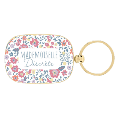 Porte-clés "Mademoiselle discrète" - DLP