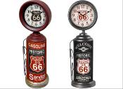 Horloge pompe à essence vintage ROUTE 66
