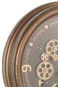 Horloge cuivre avec mécanismes J-LINE