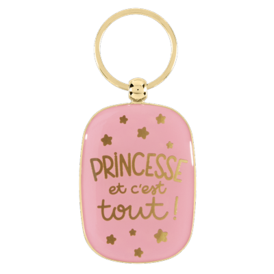 Porte-clés Porte-clés Princesse et c'est tout